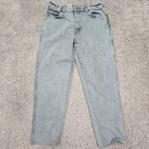 Vintage Calvin Klein Jeans Womens 34 (Fits 29x26.5) Blue High Rise‎ Mom USA 90s